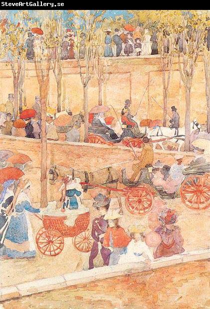 Maurice Prendergast Afternoon. Pincian Hill